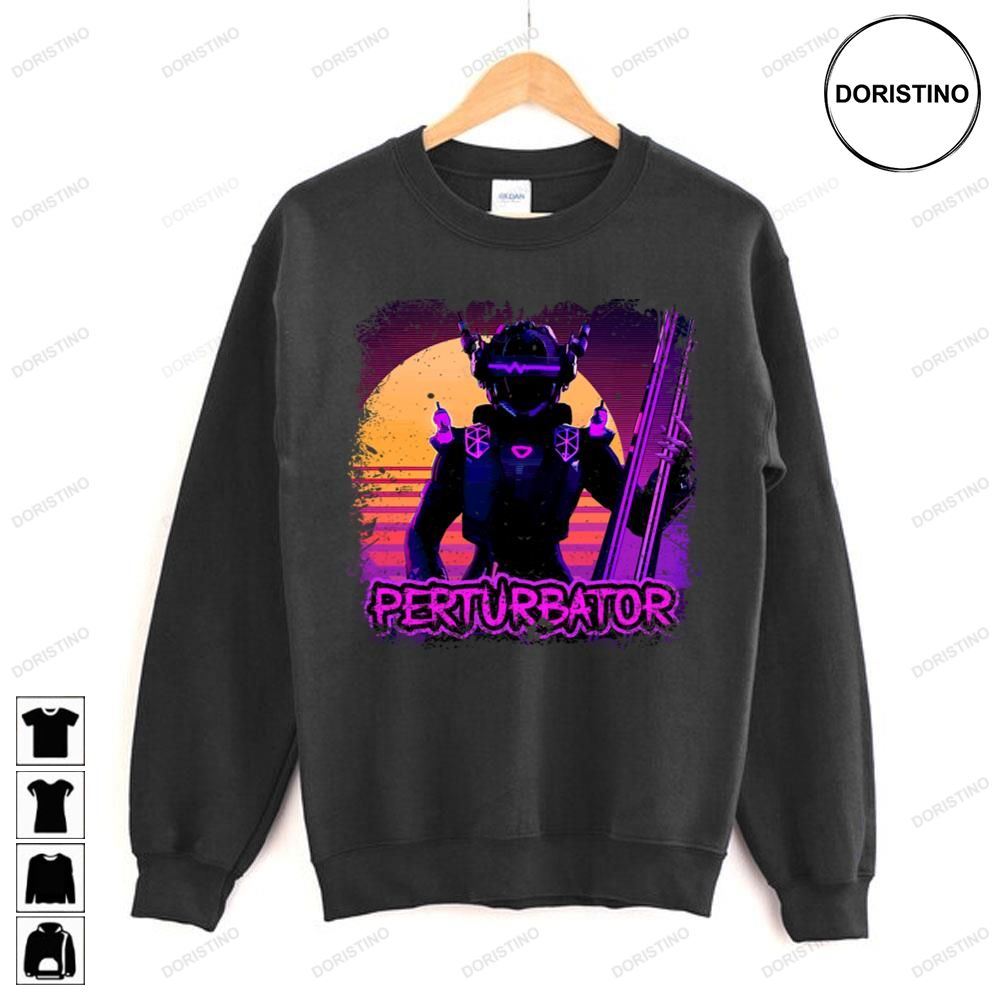 Retro Perturbator Merchandise Limited Edition T-shirts